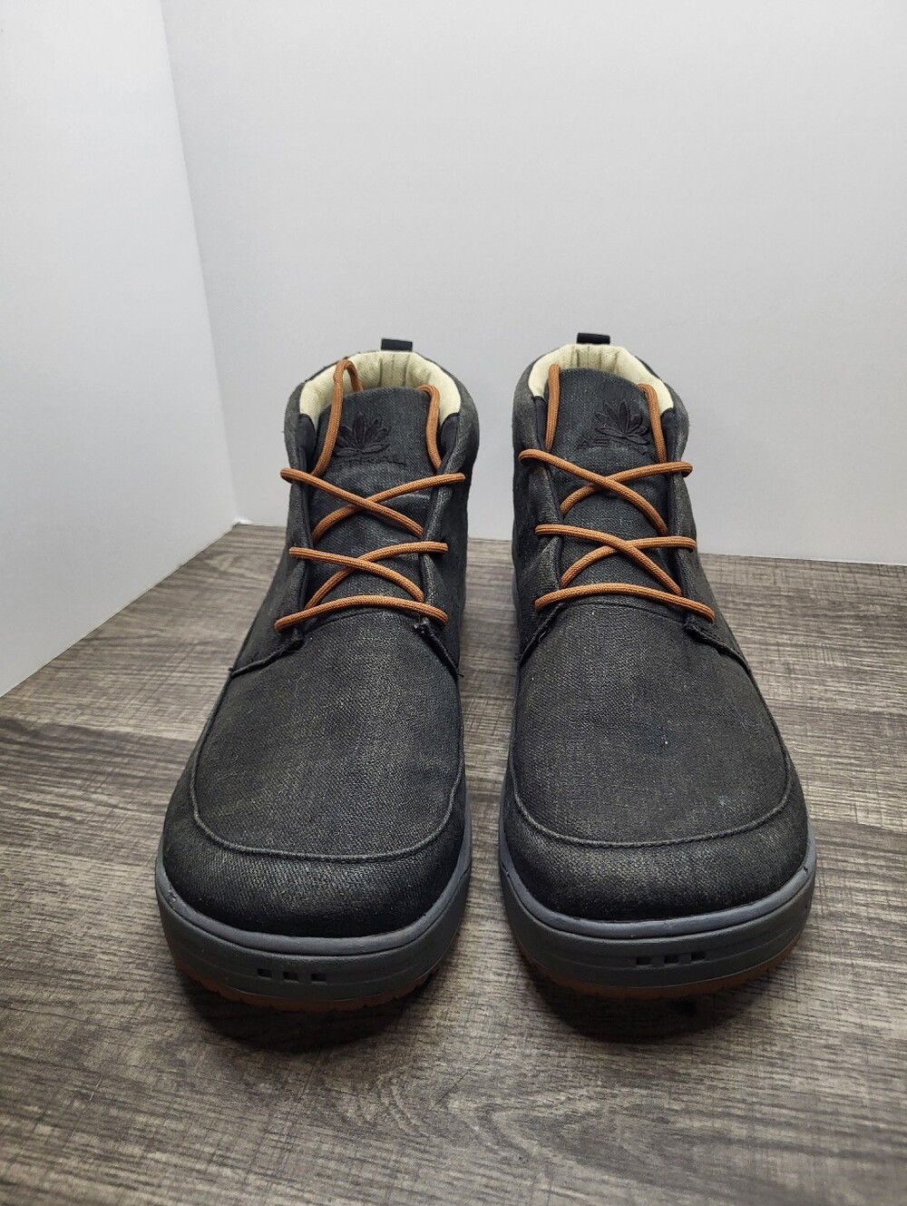 Astral Hemp Chukker Chukka Mens Size 13 Black Sustainable Outdoor Mid Top Boots - Picture 4 of 10